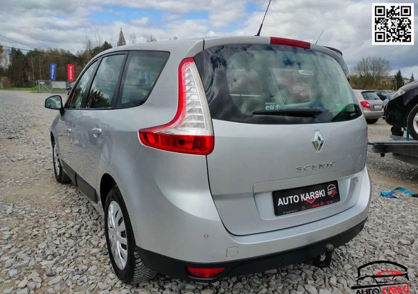 Renault Grand Scenic cena 25900 przebieg: 218452, rok produkcji 2012 z Parczew małe 781